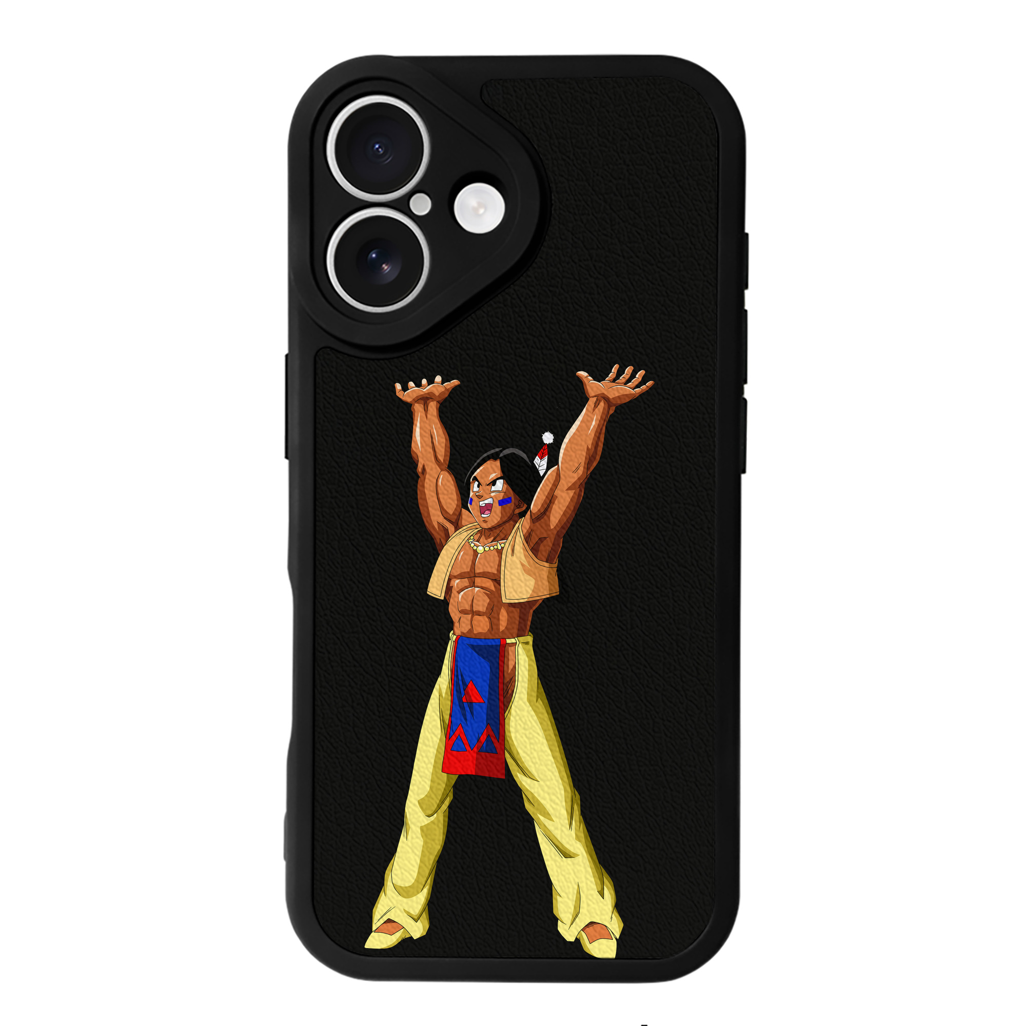 （画像用） ドラゴンボール DRAGON BALL 【iPhone 16シリーズ対応】シリコンスマホケース（レザー調） 材質：シリコン